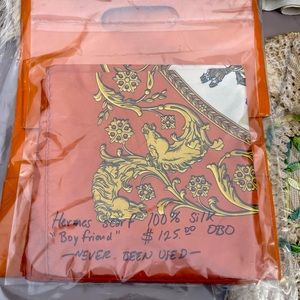 ON HOLD Hermes Boyfriend Scarf - authentic